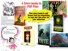 Thumbnail Four Adventures Childrens book story with 
