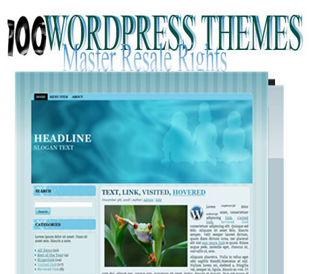 Product picture 100 Wordpress Themes