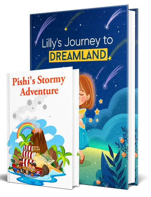 Product picture Two kids book story