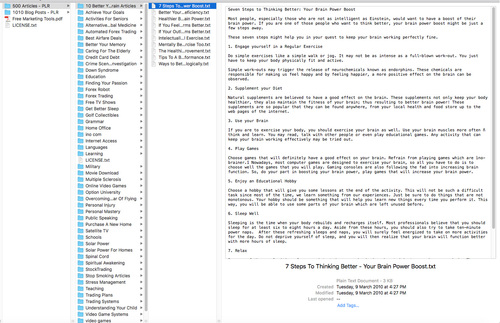 Product picture 1500 PLR ARTICLES