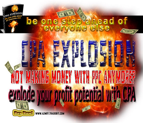 Product picture CPA EXPLOSION-How to make money with CPA