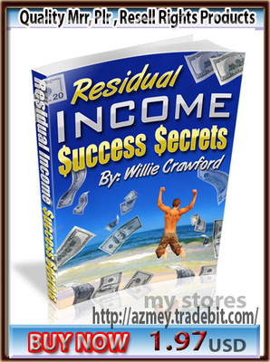 Product picture Residual-Success-Secrets-PLR