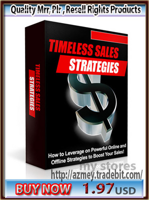 Product picture Timeless Sales Strategies