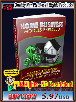 Product picture HOME BUSINESS MODEL EXPOSED