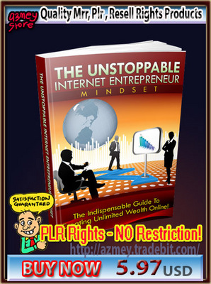 Product picture The Unstoppable Internet Entrepreneur Mindset