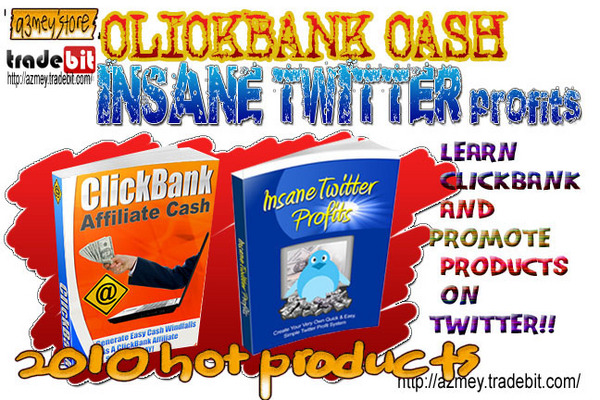 Product picture CLICKBANK AFFILIATE CASH and INSANE TWITTER PROFITS