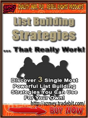 Product picture List Building Strategies That Really Work