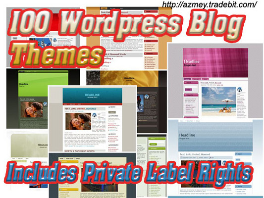 Product picture 100 WORDPRESS THEMES-plr