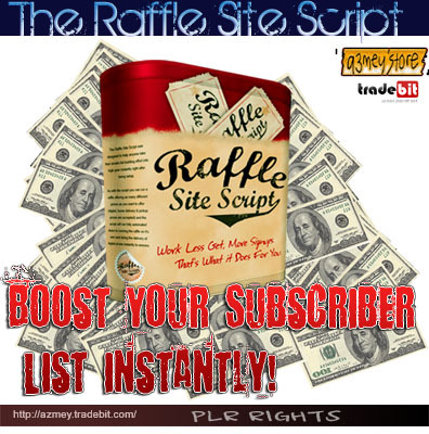 Product picture The Raffle Site Script