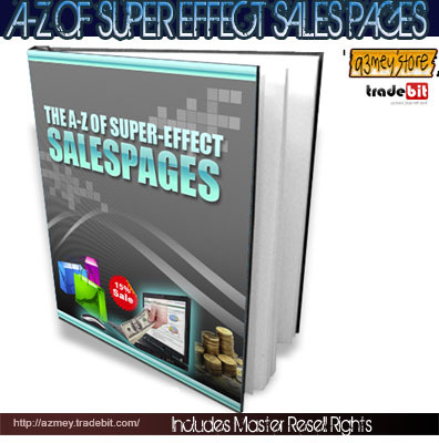 Product picture The A-Z of Super-Effect Salespages 