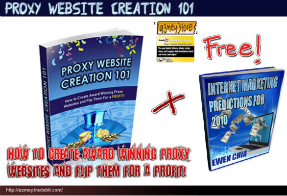 Product picture Proxy Site Creation101 WITH MRR